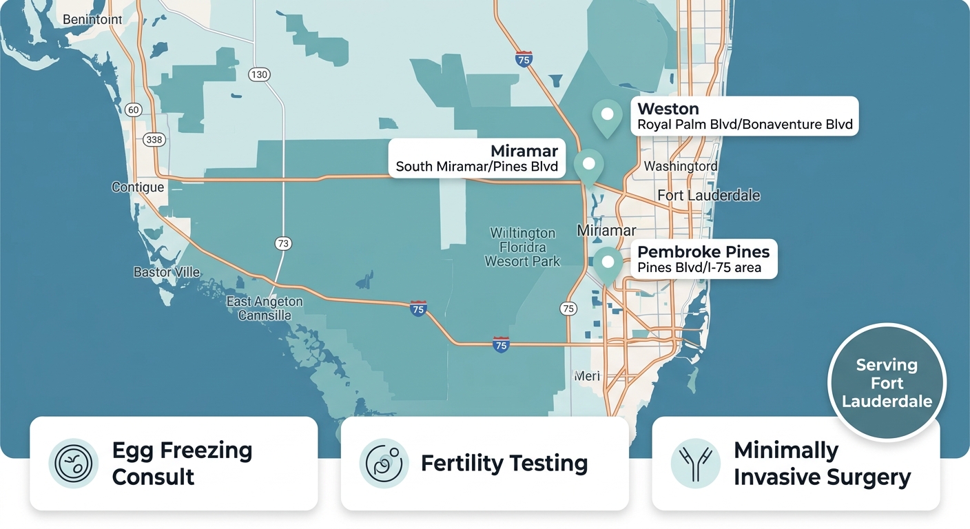 Egg Freezing Clinic in Fort Lauderdale FL: What to Expect Guide